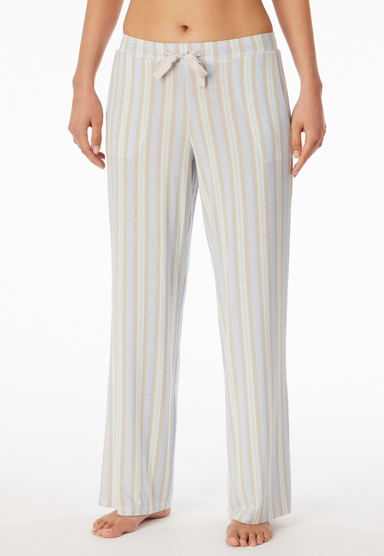 Hose lang Streifen multicolor - Mix+Relax