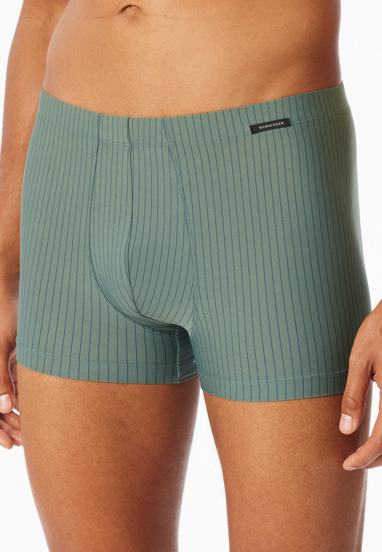 Short kaki gestreept - Pure Micro