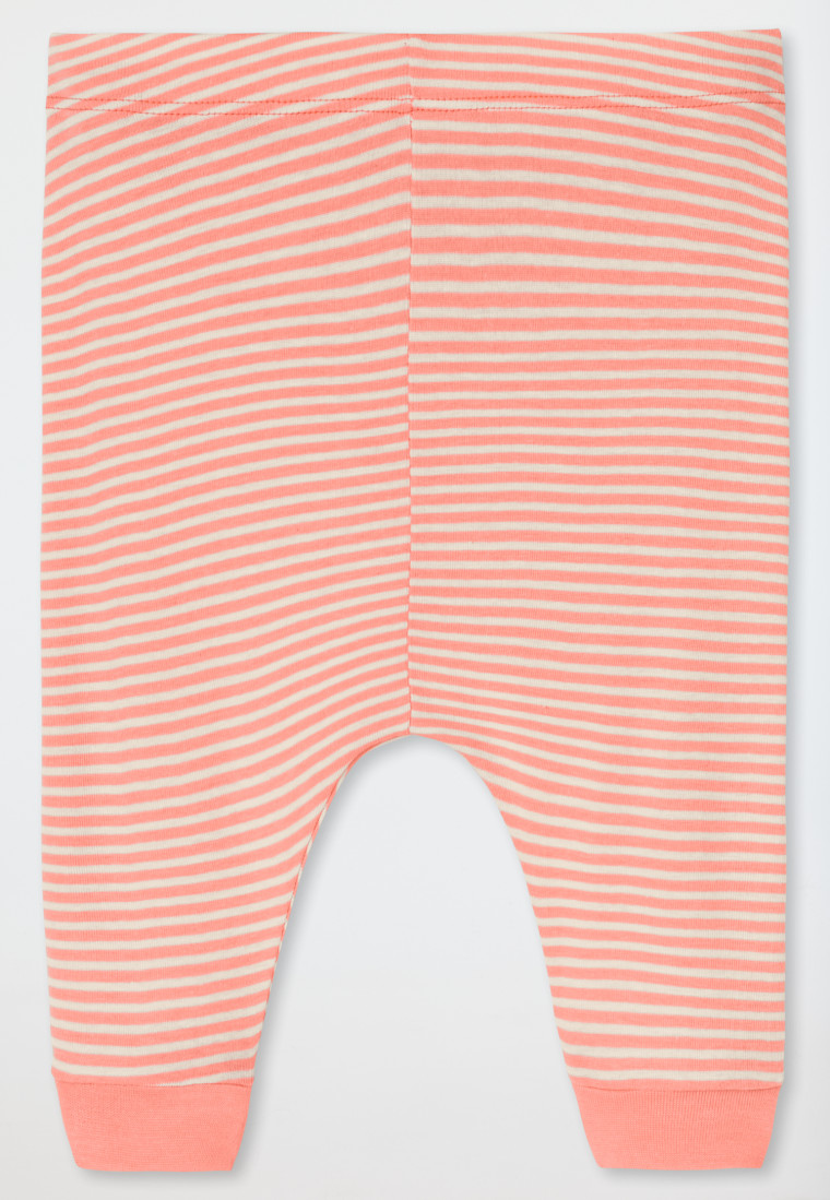 Pants long 3-pack fine rib striping sun multi-colored - Natural Love