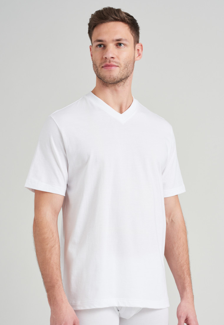 White shirt v neck Clearance