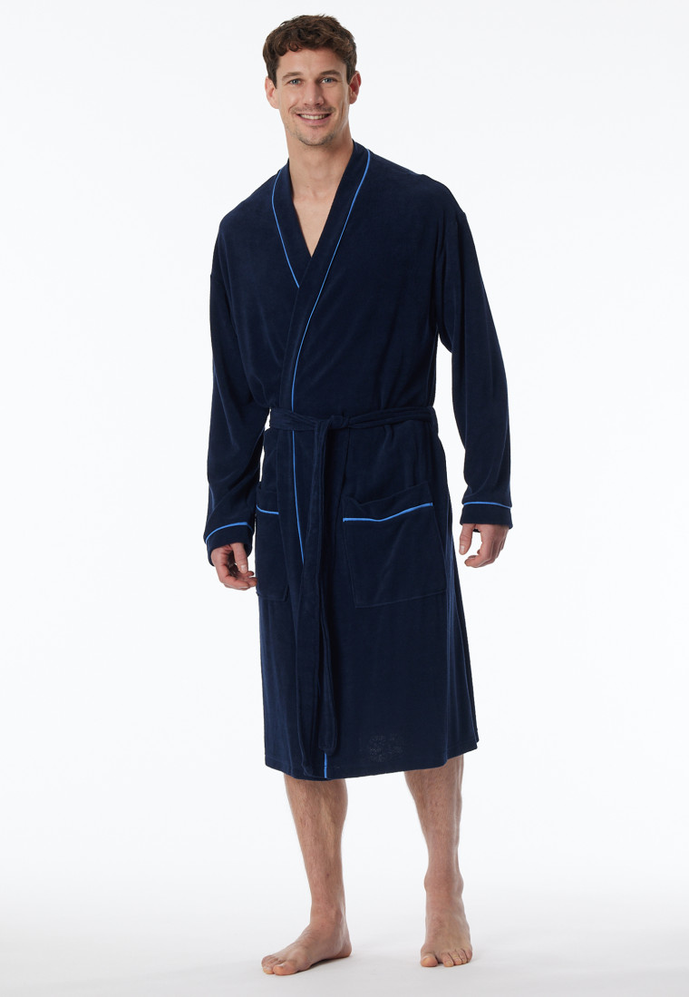 Badjas frottee navy - Roger Moore