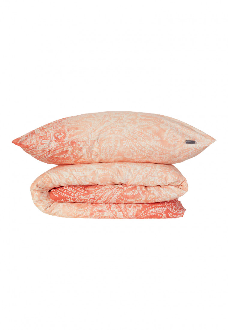 Biancheria da letto 2 pezzi fantasia salmone - Renforcé