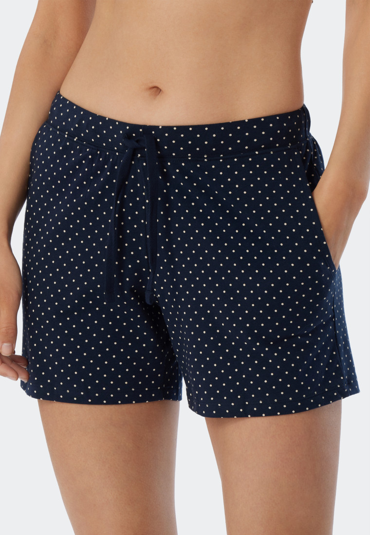 Pants short polka dots dark blue - Mix & Relax