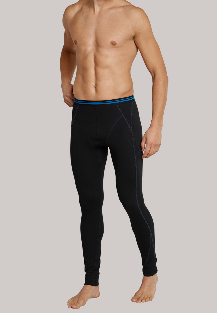 Caleçon long thermique chaud de couleur noir - Sport Thermo light