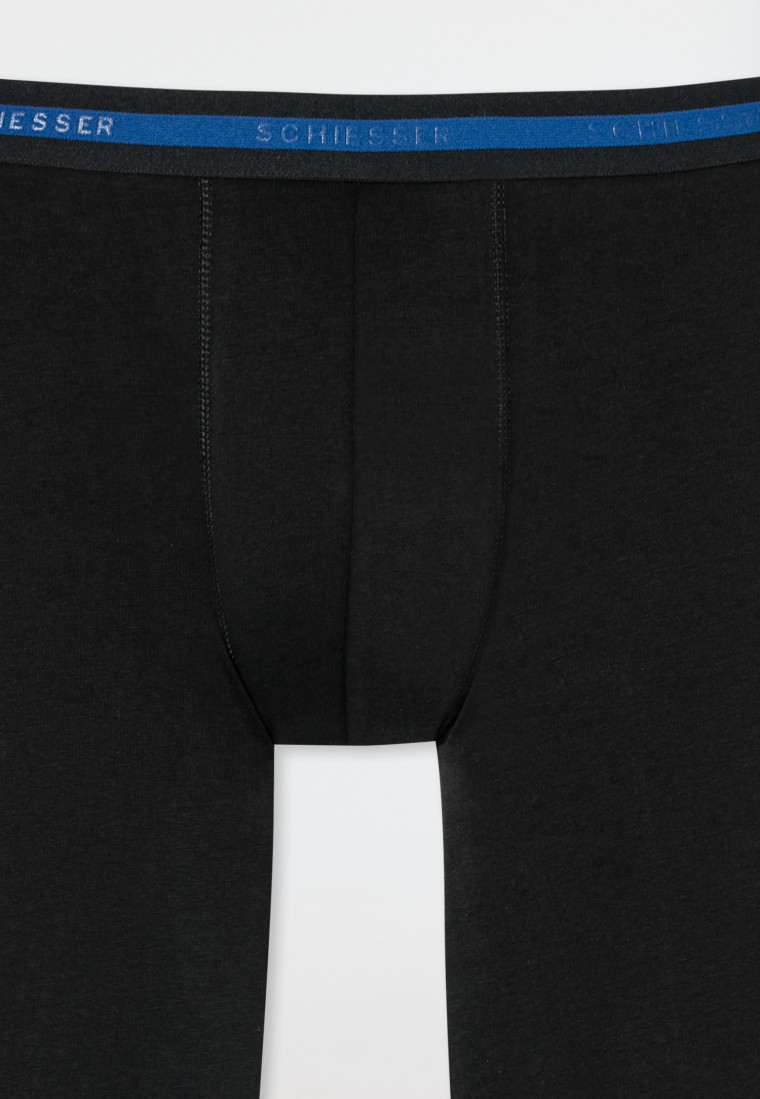 lange Unterhose Organic Cotton schwarz - 95/5