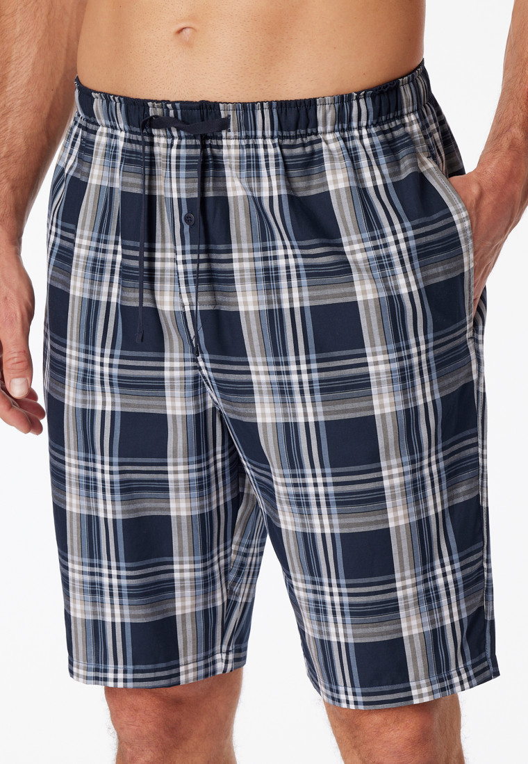 Checked Woven Boxers