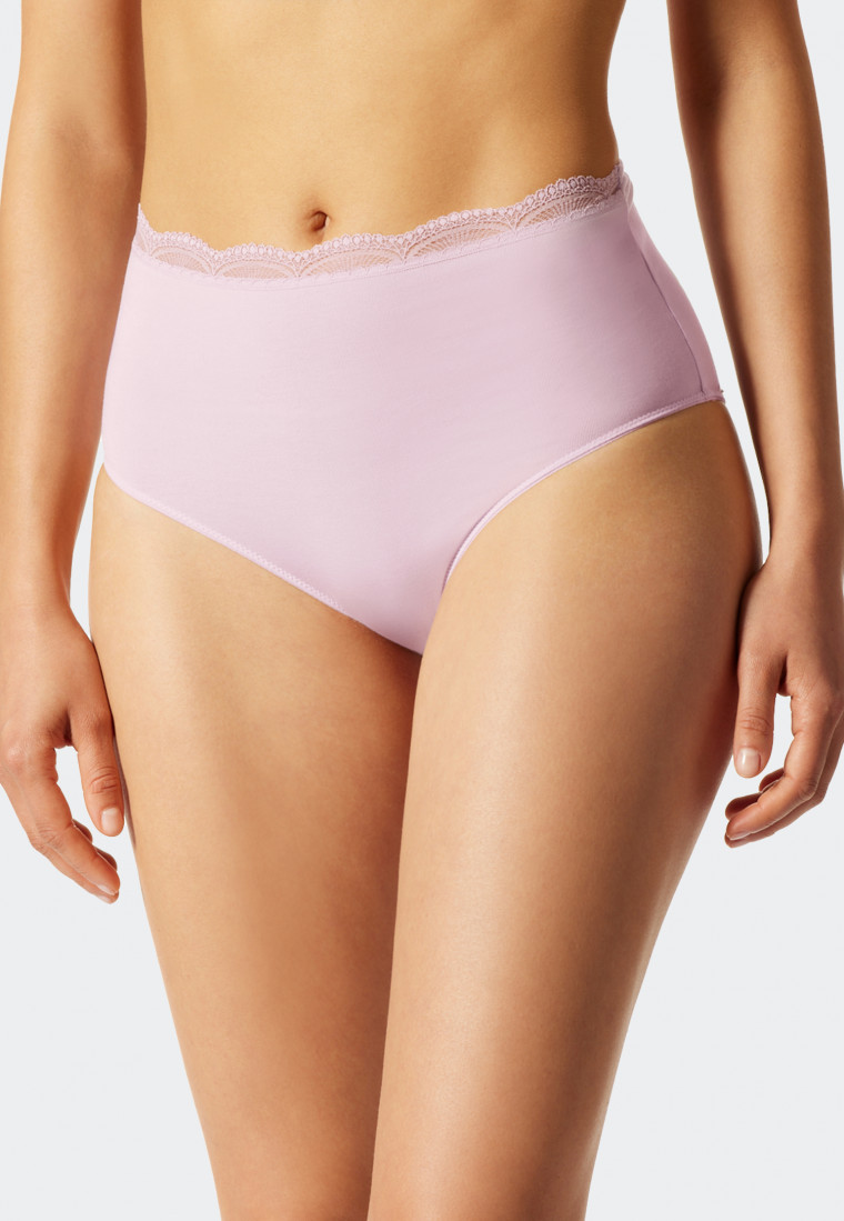 Maxi panty modal lace lilac - Feminine Lace