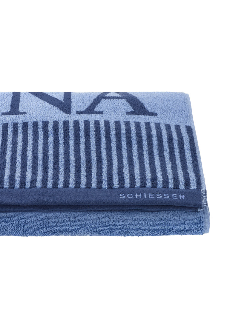 SCHIESSER Home 75x200 | Saunatuch - hellblau SCHIESSER