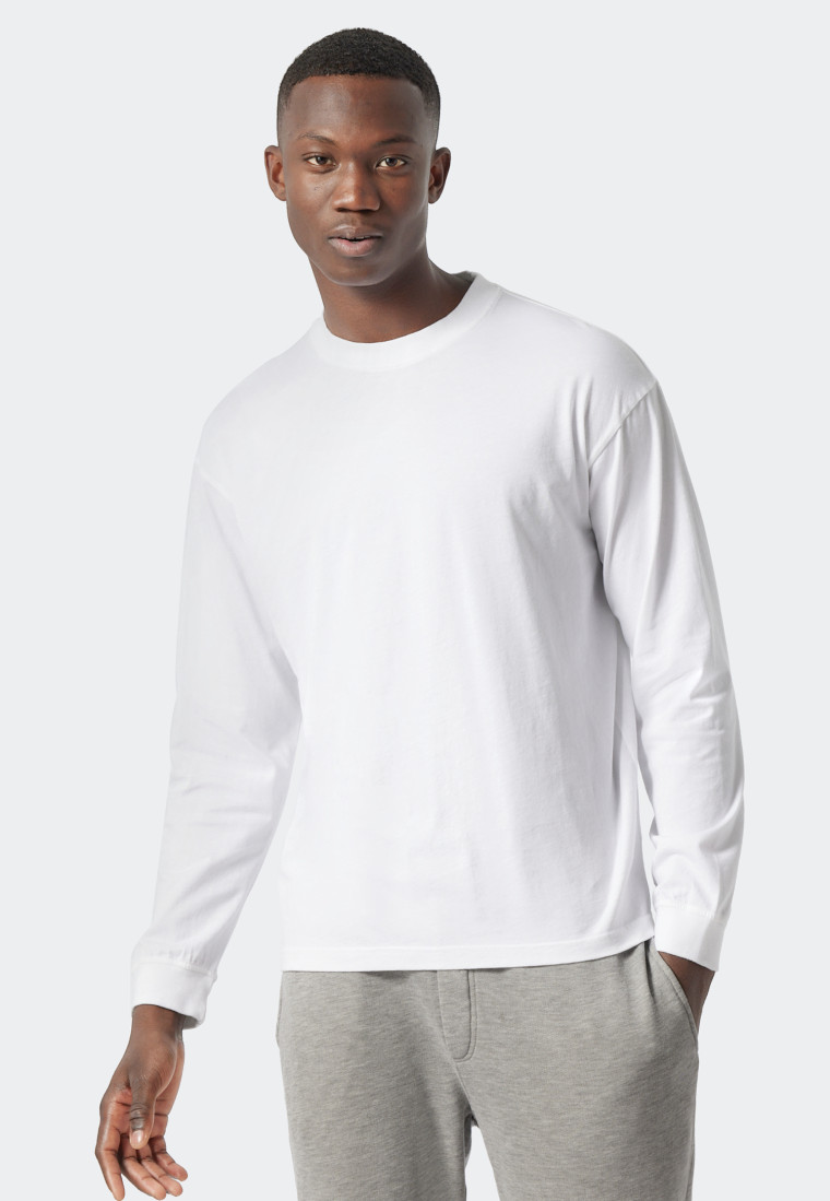Shirt long-sleeve white - Revival Hannes