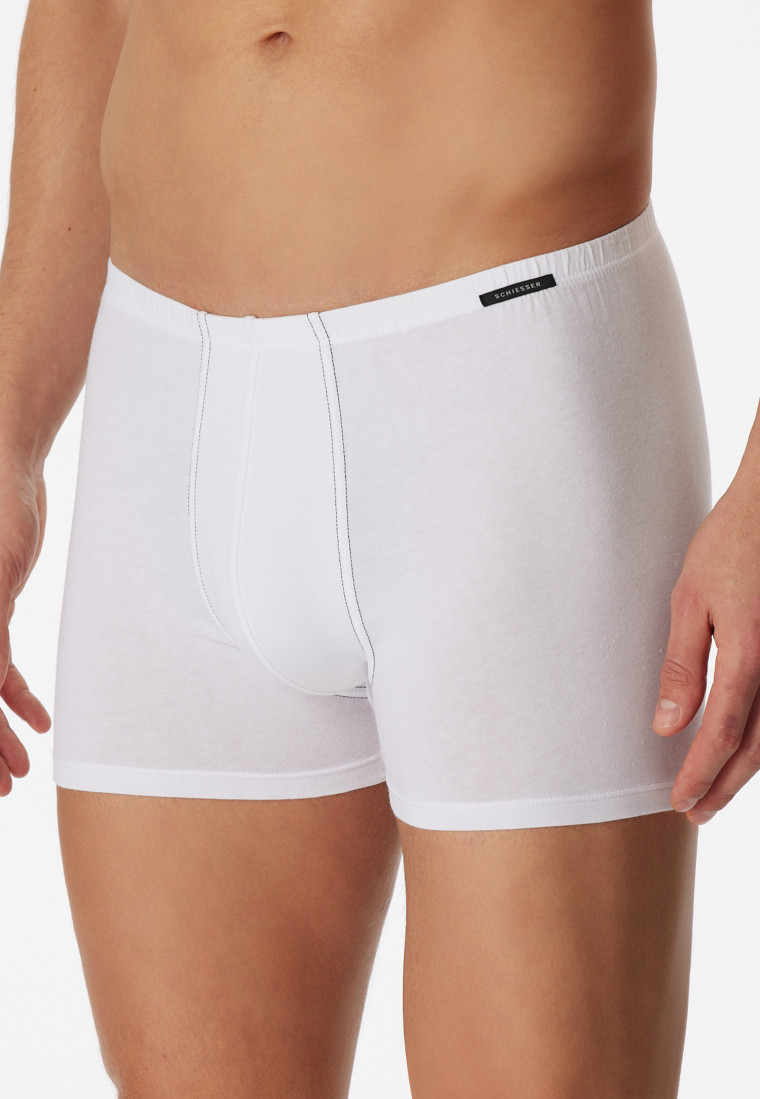 Shorts 2er-Pack weiß - Essentials | SCHIESSER | Sportshorts