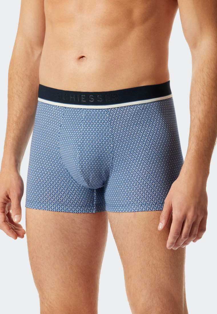 Lot de 3 shorts coton bio tissé ceinture élastique motif uni multicolore - 95/5