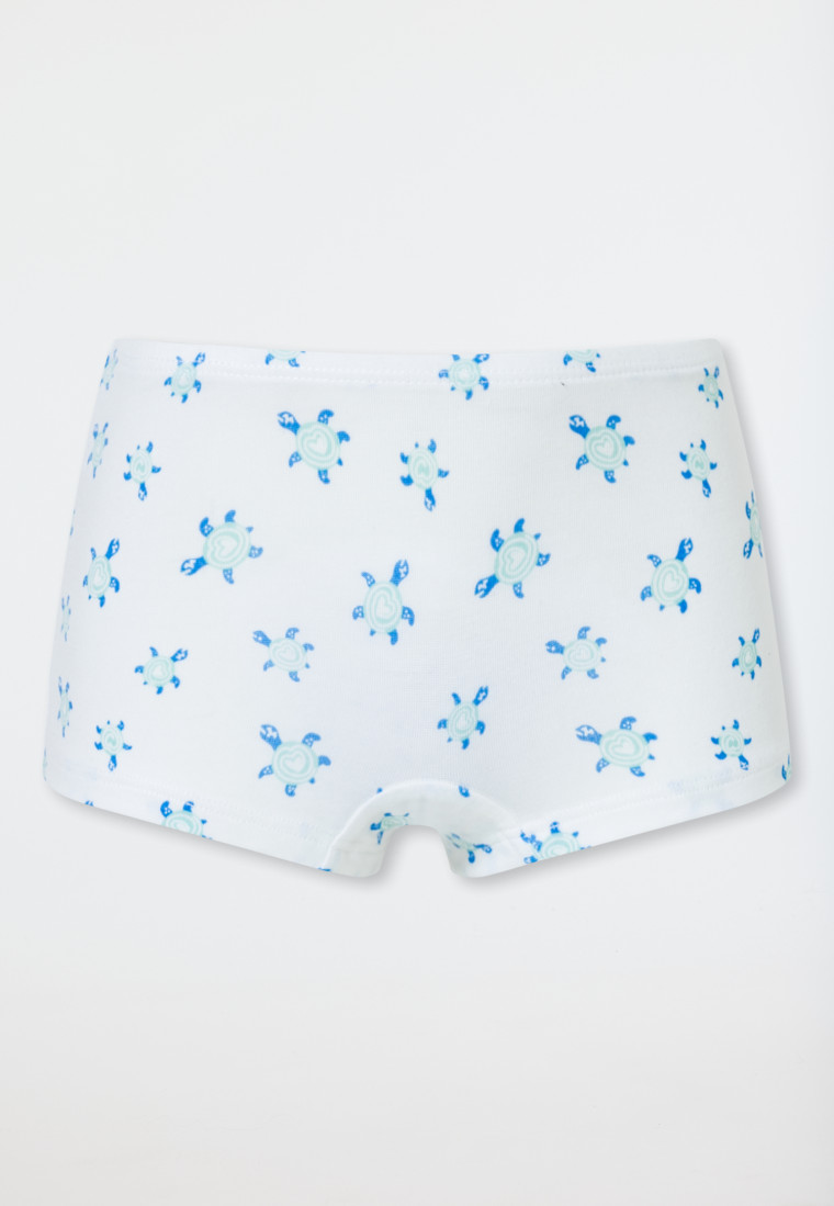 Shorts 3er-Pack Schildkröten Streifen mehrfarbig - 95/5