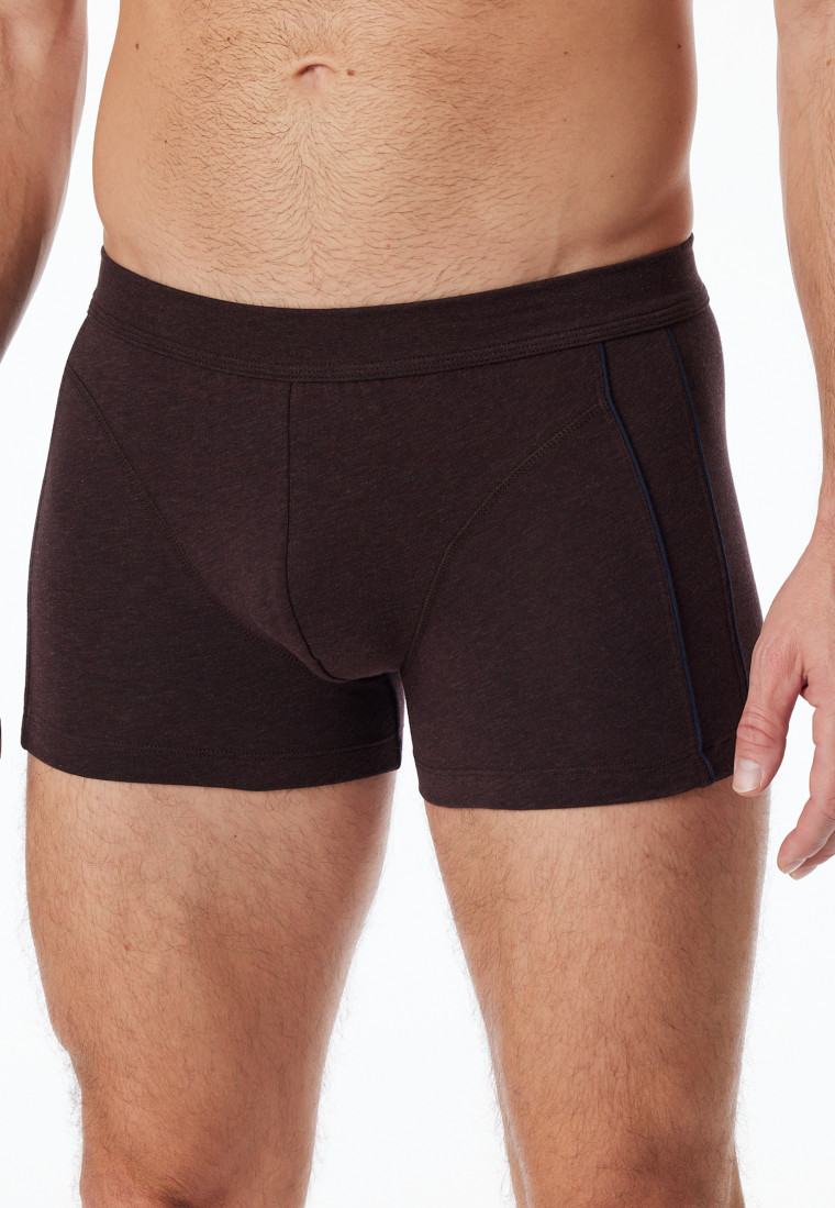 Shorts braun-meliert - Comfort Fit
