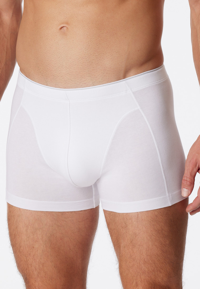 Boxer briefs organic cotton white - 95/5