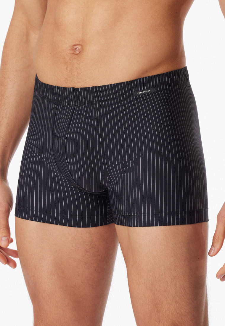 Shorts schwarz gestreift - Pure Micro