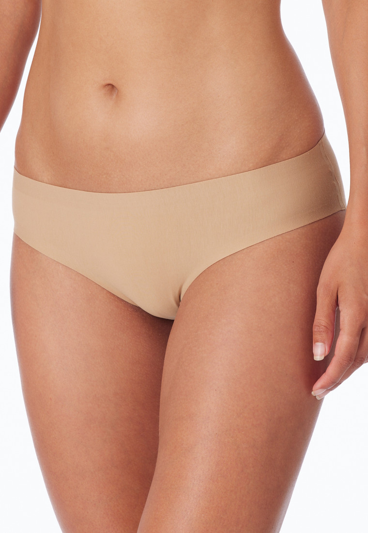 Seamless panty maple-colored - Invisible Cotton