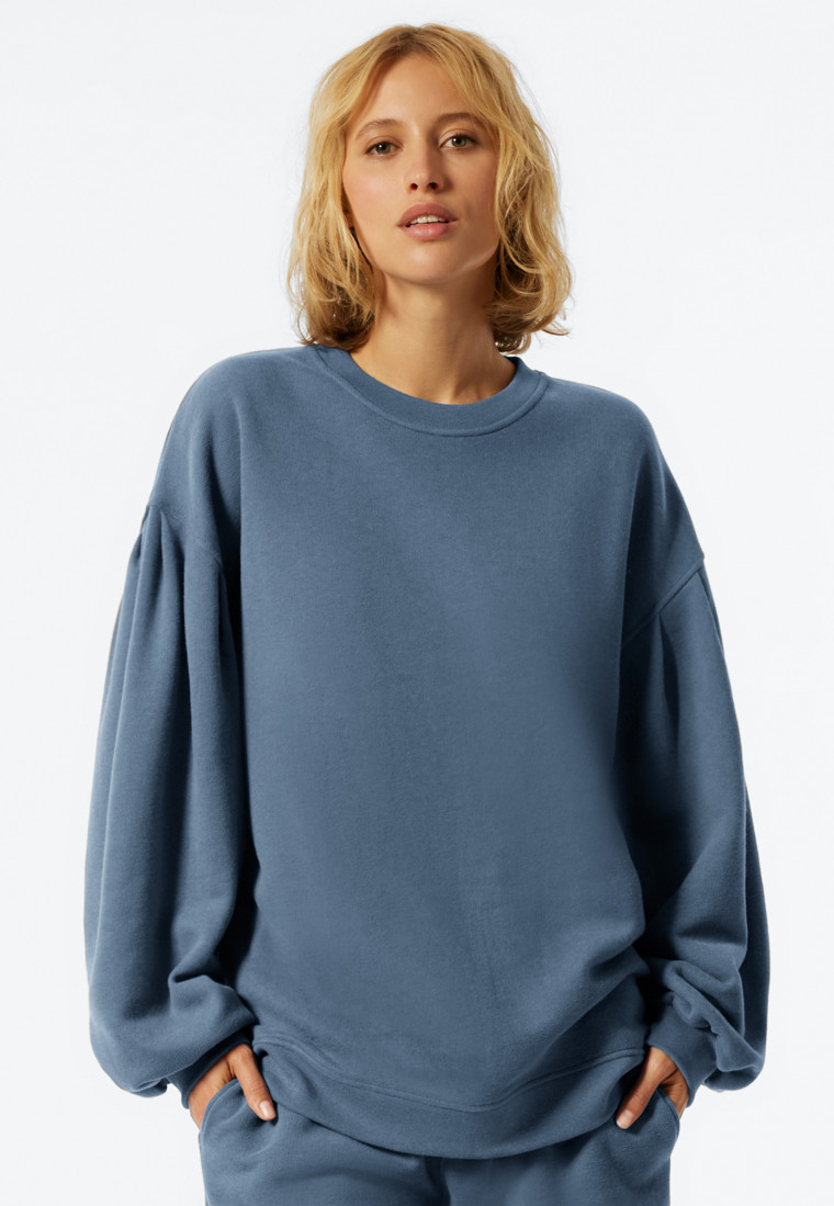 Sweater met lange mouwen blauw - Revival Lena