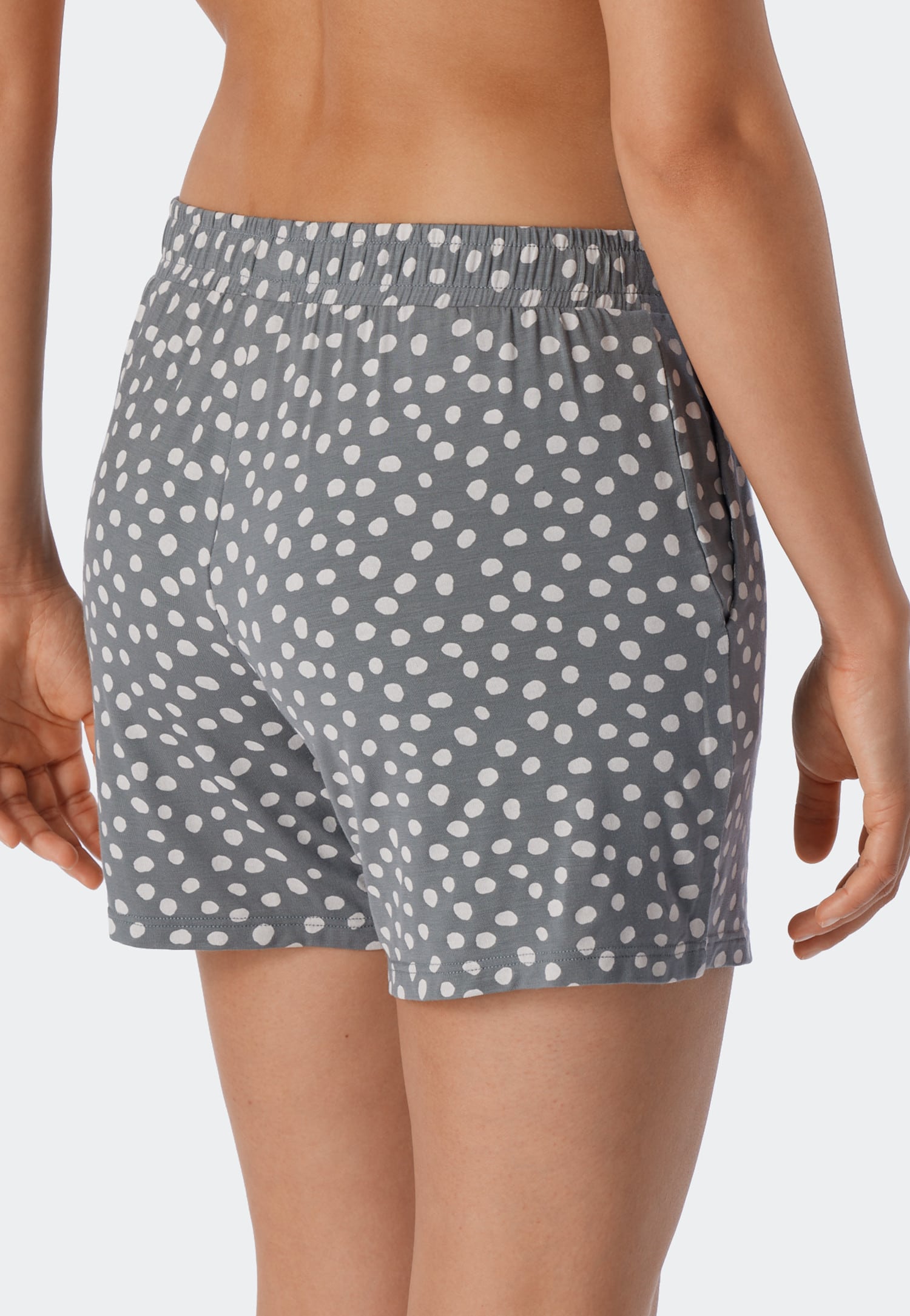 Schlesser Damen Schlafhose Kurz - Bequeme Modal-Mix Pyjamaunterhose Für Erholsamen Schlaf