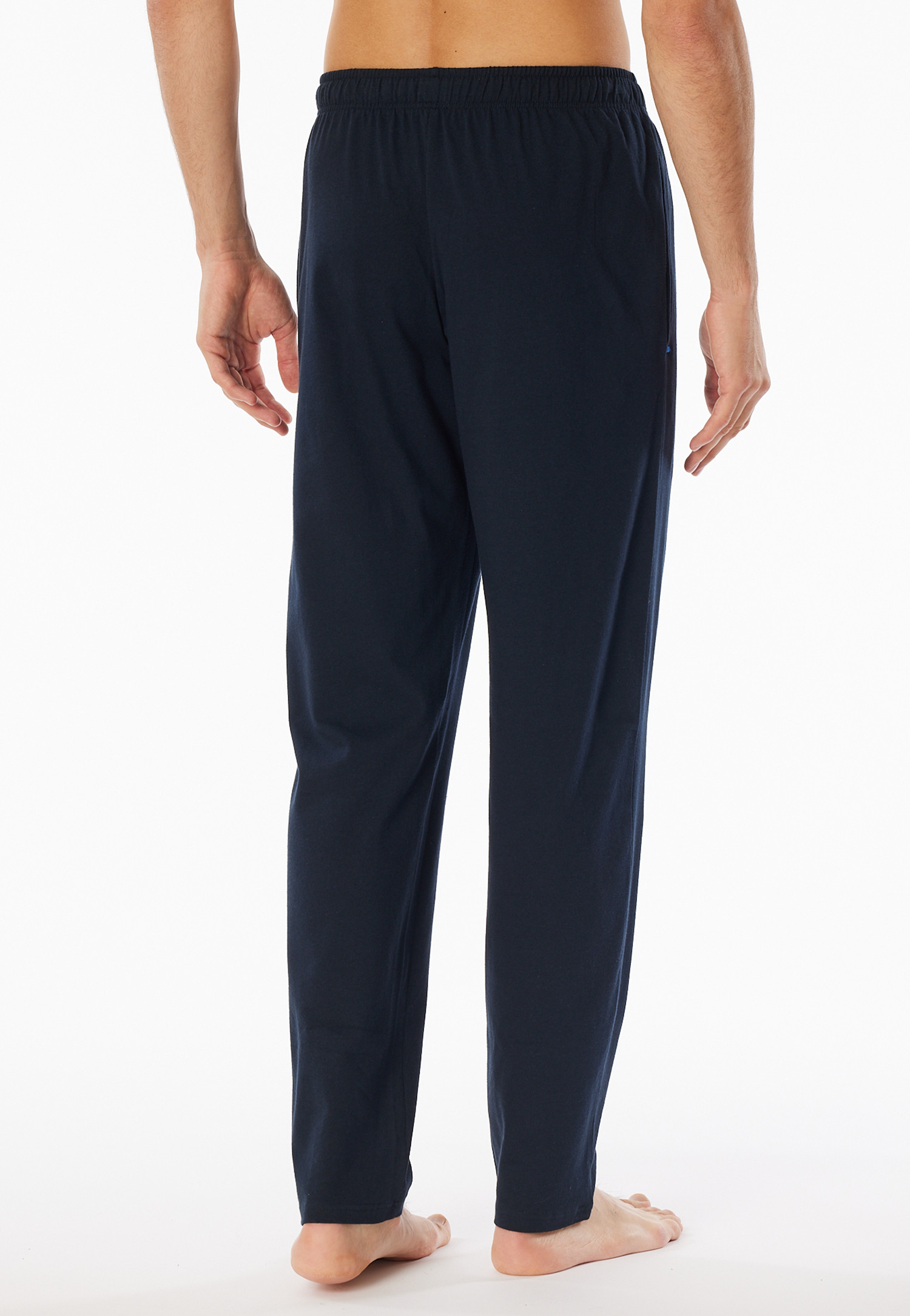 Hose lang dunkelblau - Mix+Relax | SCHIESSER