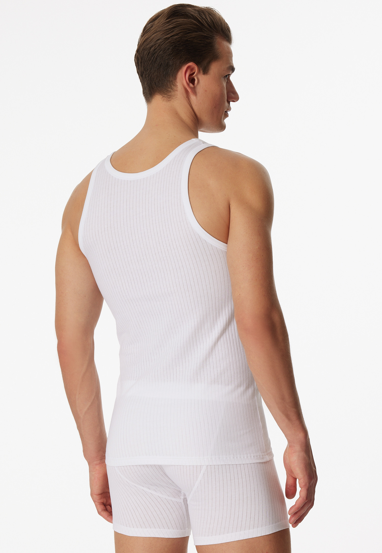 Schiesser Herren Unterwäsche 2er Pack - Bequeme Baumwoll Slipboxer