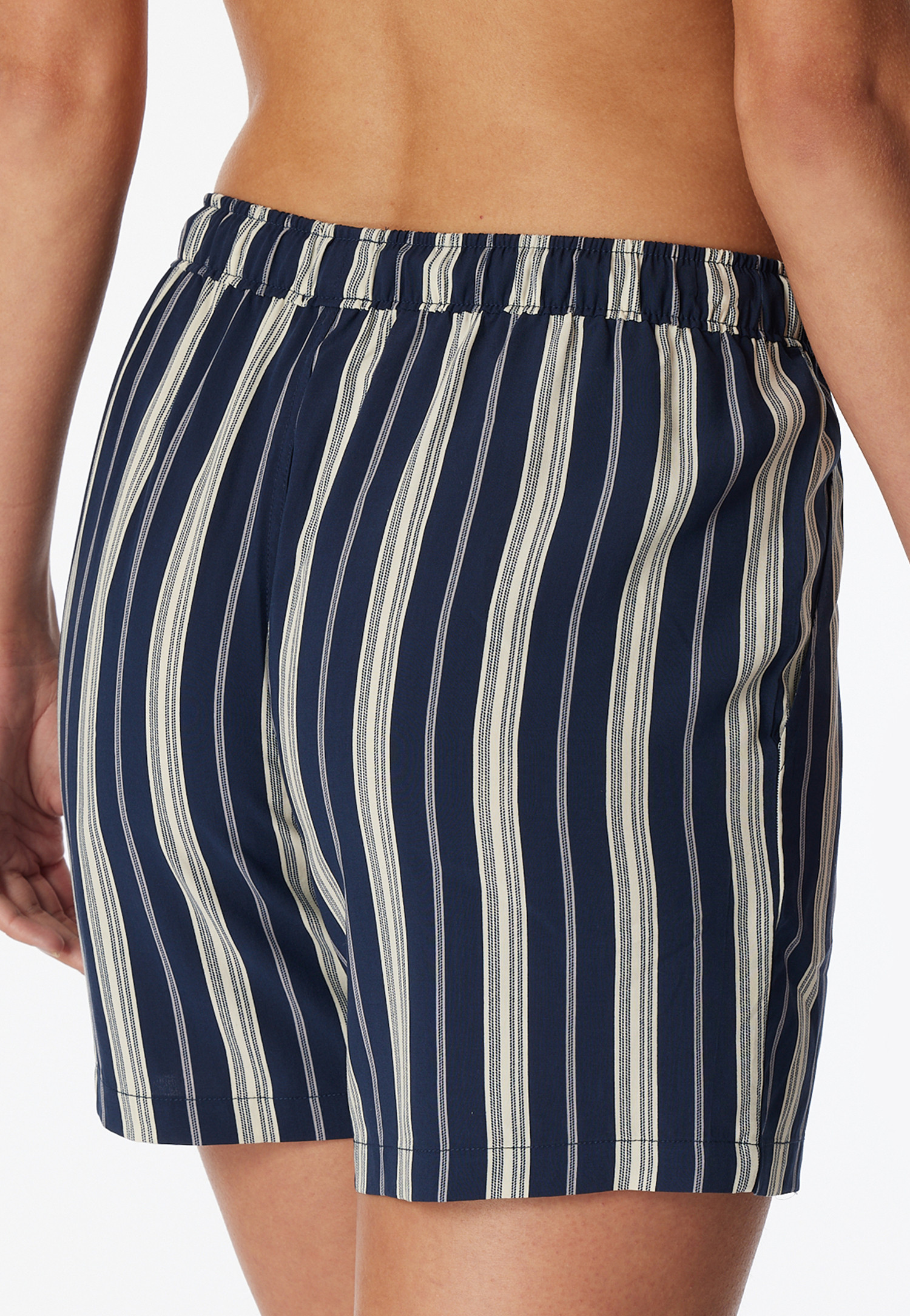 Schiesser Bas De Pyjama Femme Court En Coton Stretch-Mix Relax - Pantalon De Nuit Doux Et Confortable