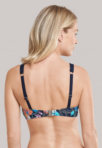strappy underwire bikini top