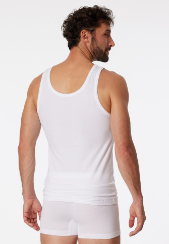 Undershirts 2-pack organic cotton white - 95/5