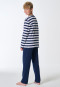 Pyjamas long stripes admiral - SCHIESSER 150 Years