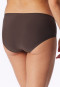 Culotte sans coutures marron foncé - Invisible Cotton