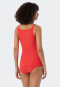Débardeur côtelé à bretelles spaghetti côte rouge clair - Personal Fit Rippe