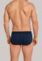 Confezione da 2 slip sportivi a costine sottili con patta, a righe blu scuro: Original Classics