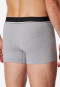 Short, confezione da 3 pezzi, elastico in vita in tessuto tramato nero/grigio - 95/5