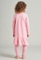 Pyjama long legging à volants en coton bio fleurs de givre rose - Princesse Lillifee