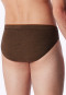 Supermini slip met patroon, kleur toffee - 95/5