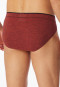 Supermini organic cotton gedessineerd lichtrood - 95/5