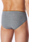 Supermini slip met patroon, diepblauw - 95/5