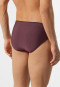 Supermini Modal gestreift burgund/weiß - Long Life Soft
