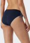 Bas de bikini midi hauteurs latérales réglables bleu foncé - Mix & Match Reflections