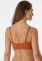 Bustier Microfaser herausnehmbare Pads whisky - Invisible Soft