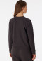 Sweatshirt lange mouwen interlock antraciet - Mix+Relax