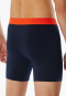 Long-Shorts 2er-Pack Organic Cotton Webgummibund mehrfarbig - 95/5