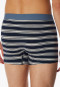 Shorts 3-pack Organic Cotton woven elastic waistband plain/stripes multi-colored - 95/5