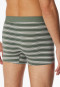 Shorts 3er-Pack Organic Cotton Webgummibund uni/gestreift mehrfarbig - 95/5