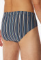Supermini 3er-Pack Organic Cotton uni/geringelt mehrfarbig - 95/5