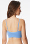 Bustier naadloze uitneembare pads lichtblauw - Casual Seamless