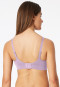 Zachte BH met uitneembare pads, kleur orchid - Classic Seamless