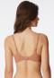 Soutien-gorge à coques avec armatures et bonnets coulissants rouille - Unique Micro