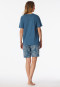 Schlafanzug kurz atlantikblau - Comfort Nightwear