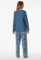 Lange pyjama atlantisch blauw - Comfort Nightwear
