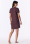 Short-Sleeve Sleep Shirt, Cocoa Brown - Casual Essentials